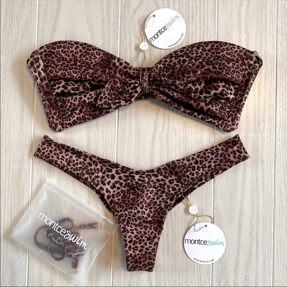 Montce Other - Montce Leopard Print Bikini Set